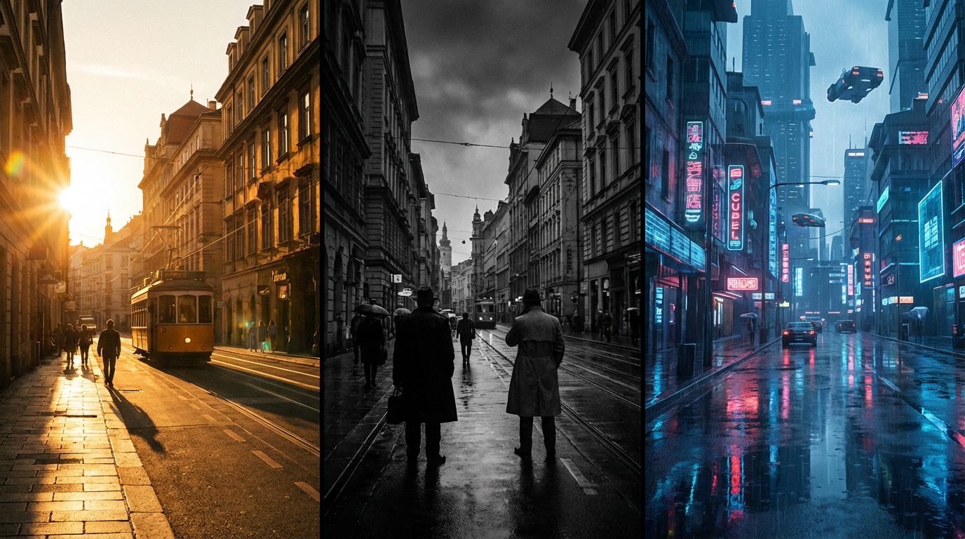 Melies cinematic style presets for consistent film visuals
