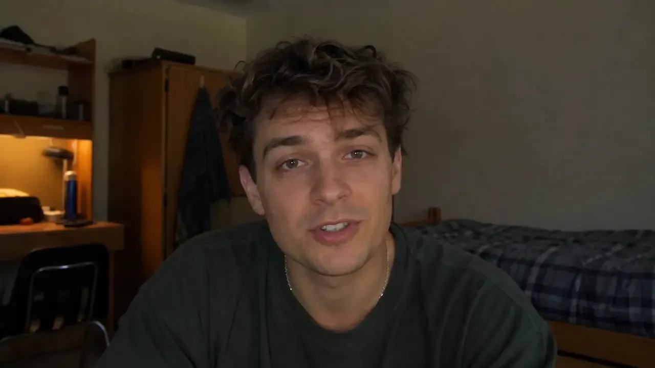 AI UGC creator reference: Rough Webcam Room