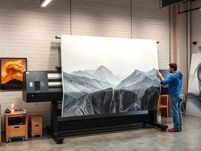 Image upscaled to high resolution for print and poster