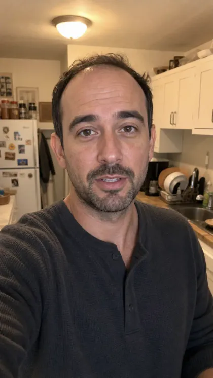 AI UGC creator reference: Kitchen Man Review