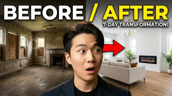 Split screen thumbnail template example