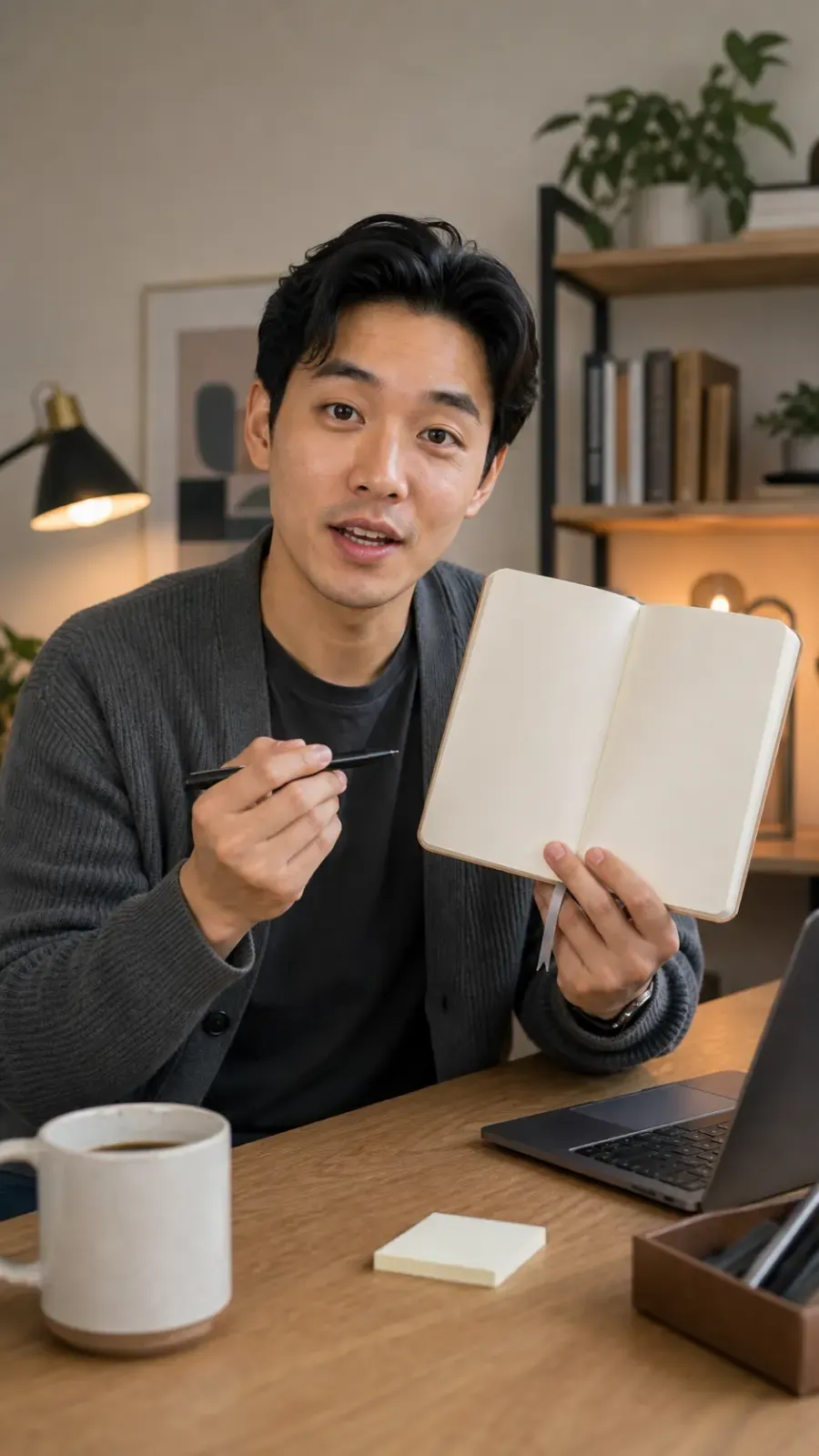 AI UGC creator reference: Planner Stationery