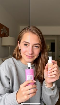 AI-generated product comparison UGC video