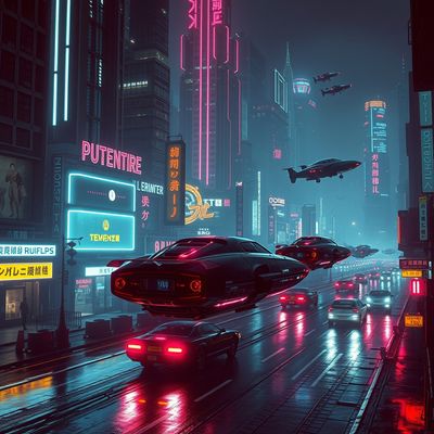 AI-generated outdoor landscape background