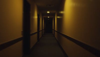 Dolly forward through cinematic scene