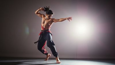 AI character video of dancer performing choreography