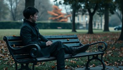 AI character video of person sitting and gesturing