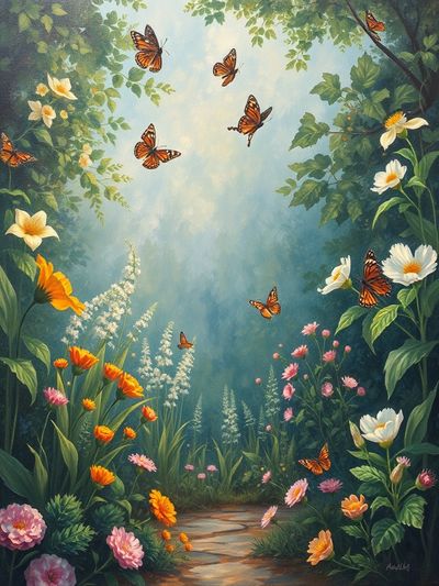 AI-animated classic painting brought to life