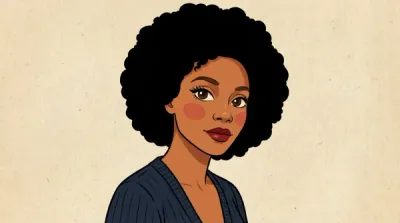 AI generated cartoon-style portrait illustration