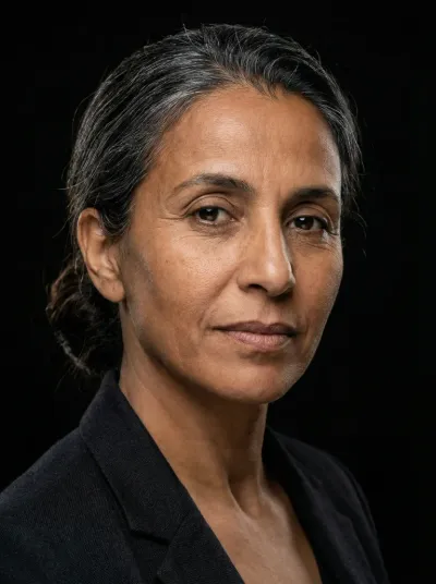 AI lip sync on realistic portrait — natural mouth movement