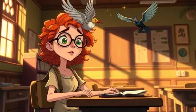 AI-generated photorealistic storyboard panel with camera angles