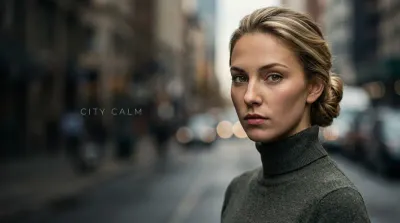 AI-generated minimalist calm aesthetic thumbnail