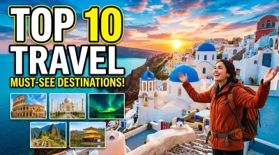 AI-generated top 10 travel destinations thumbnail