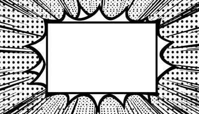 Video converted to comic book style with bold outlines