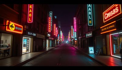 Video transformed with neon glow and cyberpunk aesthetic