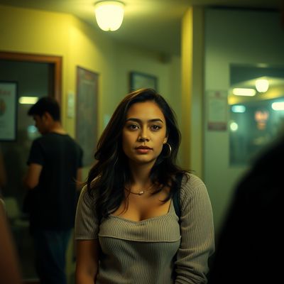 Photo restyled with cinematic color grading and film grain