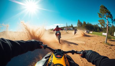 AI animated action scene with FPV drone movement