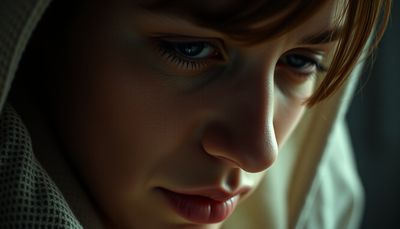 AI animated portrait with slow zoom in camera movement