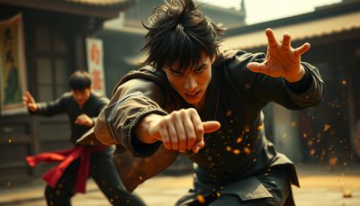 Character action scene from text prompt