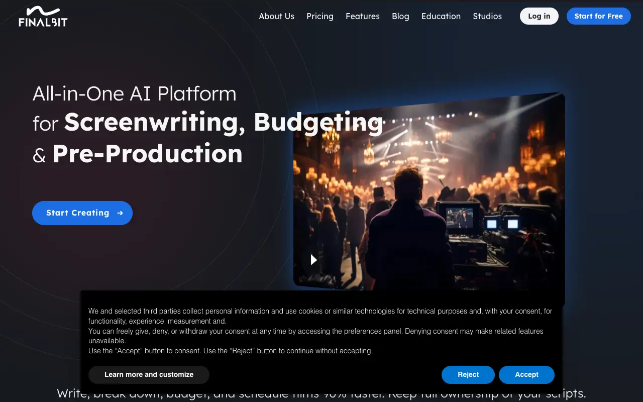Nolan AI website screenshot