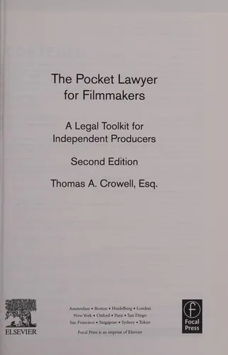 The Pocket Lawyer for Filmmakers by Thomas A. Crowell book cover