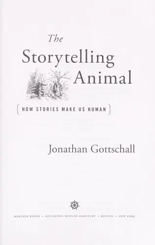 The Storytelling Animal by Jonathan Gottschall book cover
