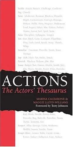 Actions: The Actors’ Thesaurus by Marina Caldarone, Maggie Lloyd-Williams book cover