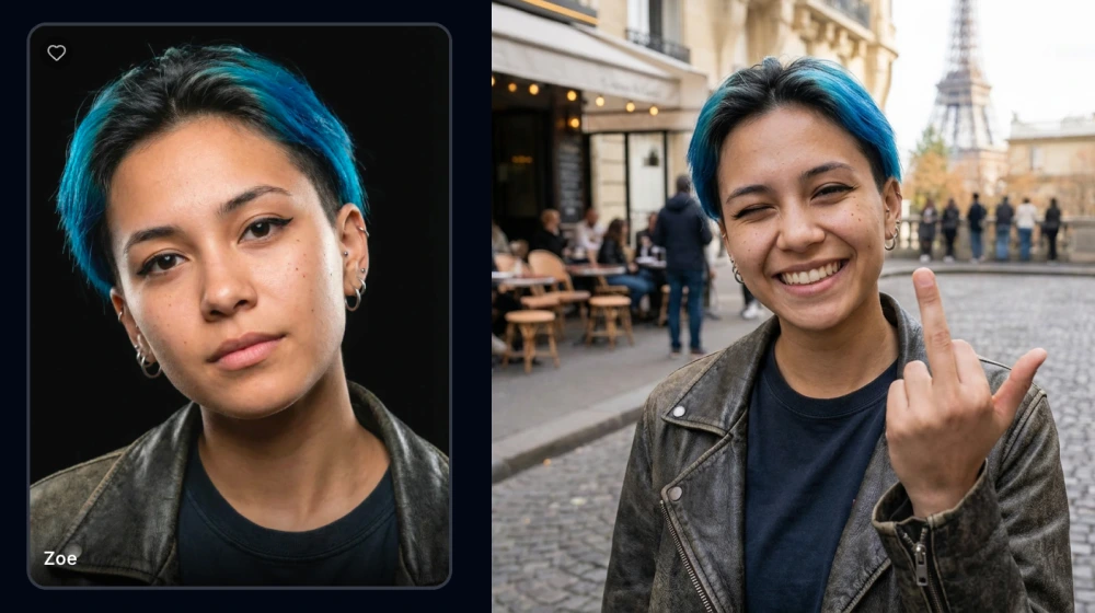 AI Actors with consistent character generation