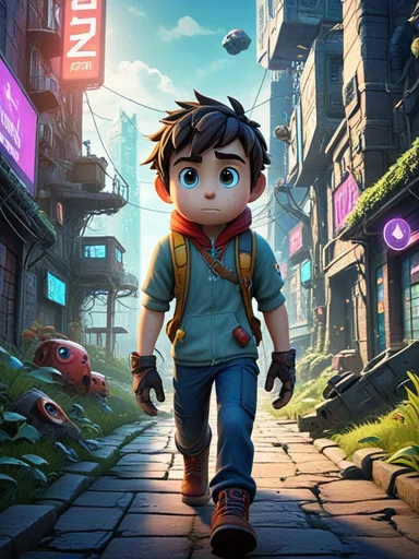 Pixels Big Adventure Poster