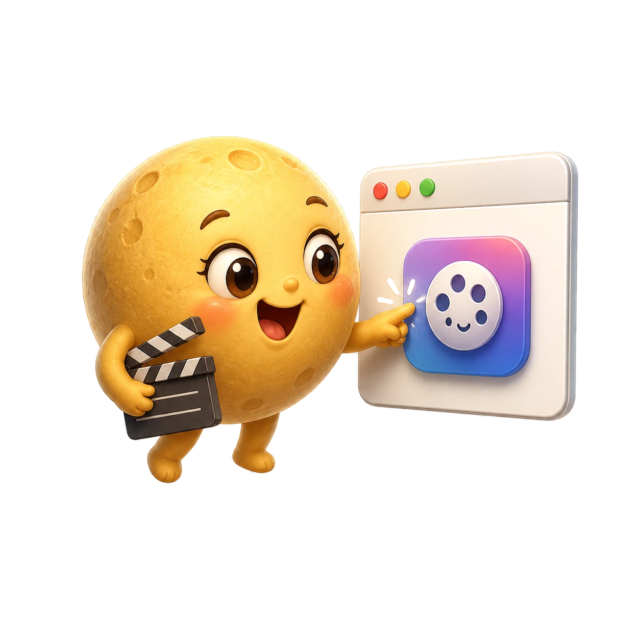 Lune opening a friendly Mac app window