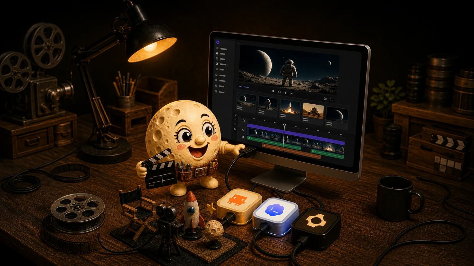 VibeFilm settings showing your own subscriptions and provider keys