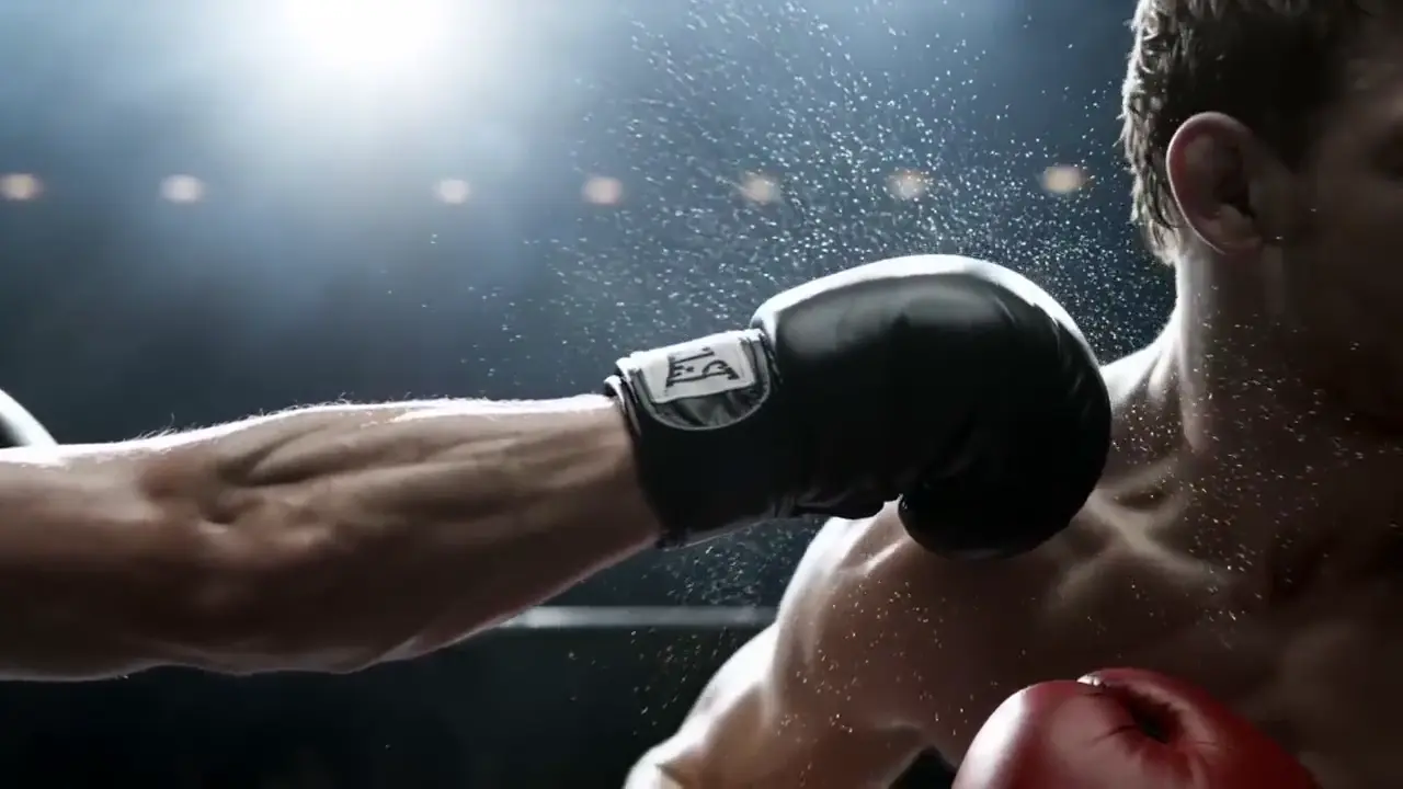 Last frame of the uploaded boxing clip